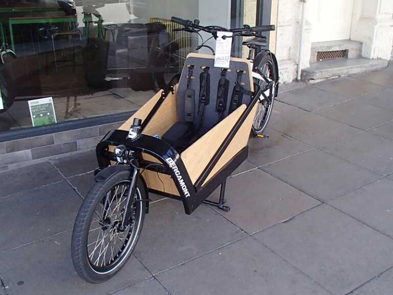 Cargo hire bike for Rent at Bike Wales