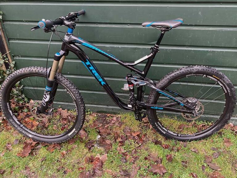 Full Suspension bike for hire at Bike Wales