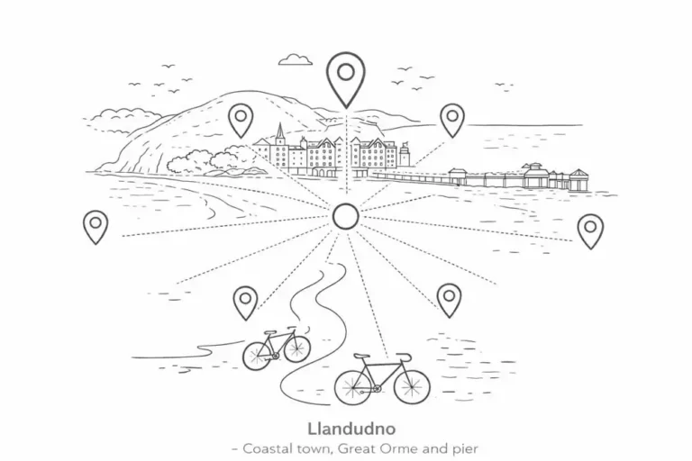 Llandudno graphic for Bike Tours