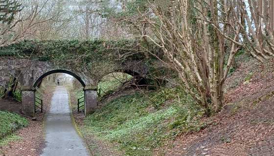 Mountainbike routes Bikewales route 12