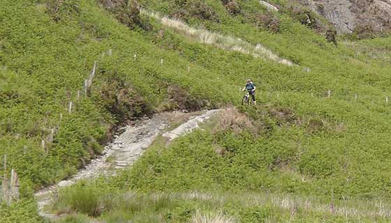 Mountainbike routes Bikewales route 10