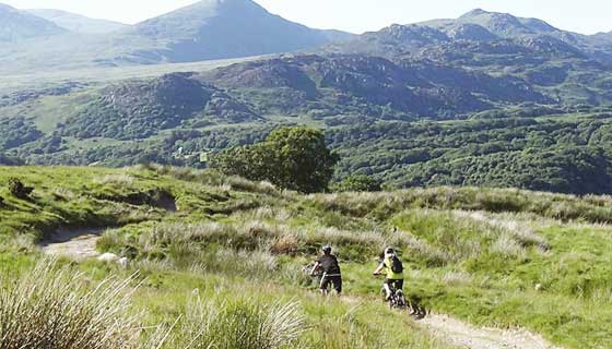 Mountainbike routes Bikewales route 4